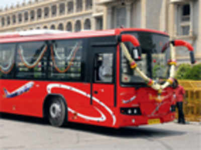 Volvo bus service bleeds BMTC coffers by 16 cr