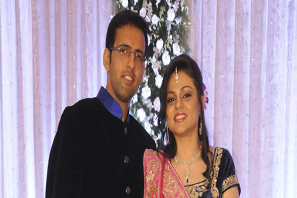 Richa and Gaurav Rughwani’swedding reception at Grand Rani Kothi in Nagpurwas a gala affair