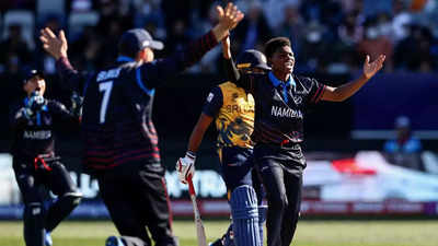 Sri Lanka vs Namibia, ICC T20 World Cup 2022: Namibia stun Sri Lanka to win by 55 runs