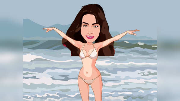 What made you put up the caricature bikini pic?