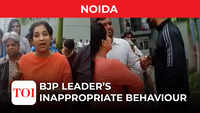 BJP leader abuses woman in a Noida society 