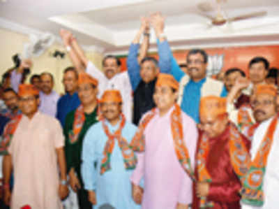 9 Congress MLAs in Assam join BJP