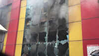 Massive fire breaks out at toy factory in Noida 