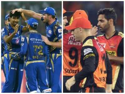 MI vs SRH Live Score: Mumbai Indians vs Sunrisers Hyderabad IPL 2017 Live Cricket Score and Updates: SRH win by 7 wickets