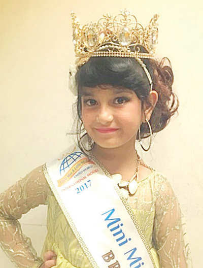 City girl wins bronze in children’s beauty pageant