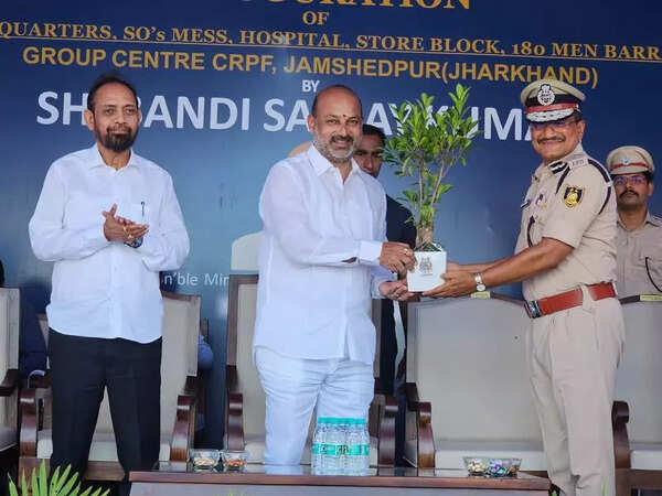 Minister inaugurates new quarters, hosp for CRPF jawans in JSR