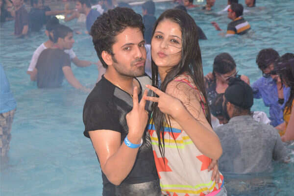 A wild, wet and wonderful pool party at Chokar Dhani inNagpur