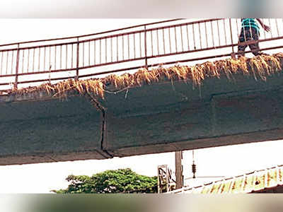 Railway writes to BMC after viral video on bridge’s ‘poor’ condition