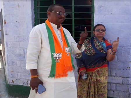 UP: BJP MLA from Hathras Hari Shankar Mahor lands in trouble over symbol flashing