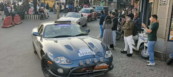 Vintage beauties turn heads on Mussoorie Mall Road