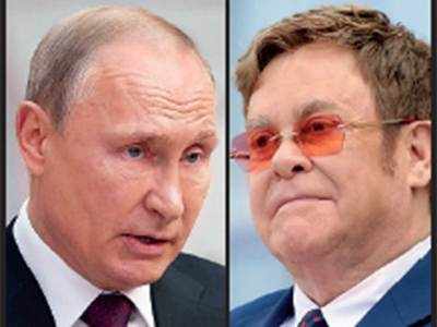 Elton John slams Putin’s statements on LGBTQ