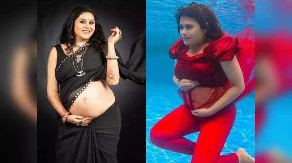 ​​From Namitha Vankawala to Alya Manasa: Stunning maternity photoshoots of Tamil TV actresses​