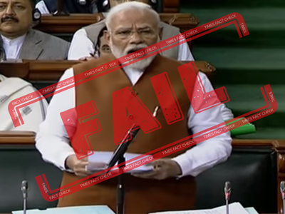 Fact Check: PM Narendra Modi attributes fake quote from satirical article to Omar Abdullah