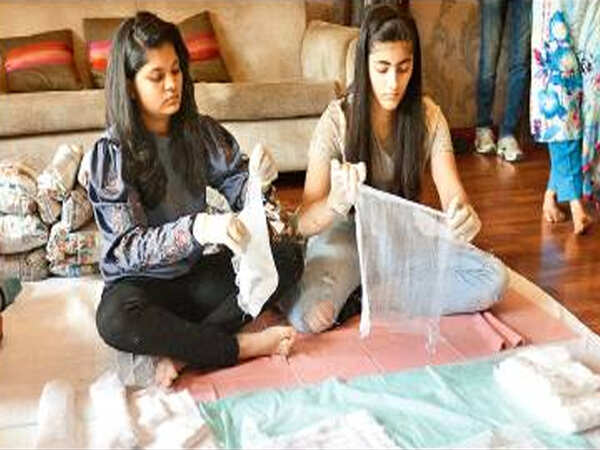 Two Chandigarh teens come up with cost-effective sanitary napkins