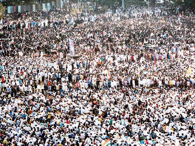 NPR, NRC one and the same, say protesters at Azad Maidan