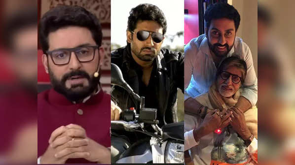 ​CHYD: From recalling 'Dhoom' memories to getting inspired by father Amitabh Bachchan's words when his films weren't working, interesting revelations were made by Abhishek Bachchan on the show​