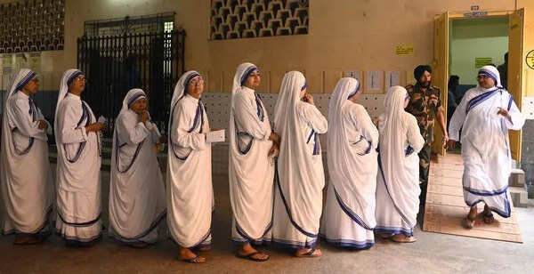 55 Missionaries of Charity nuns get back voting right