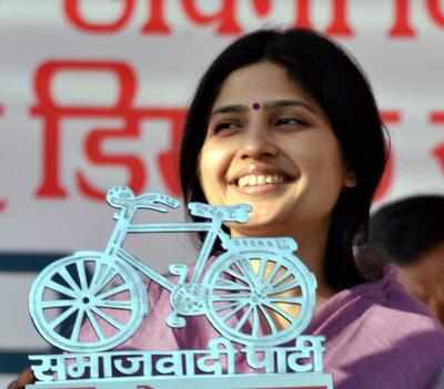 UP Assembly elections 2017: Dimple Yadav comes up with new 'Kasab' acronym