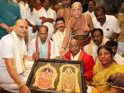 Andhra CM Jaganmohan Reddy’s uncle YV Subba Reddy takes over as Tirumala temple board chairman