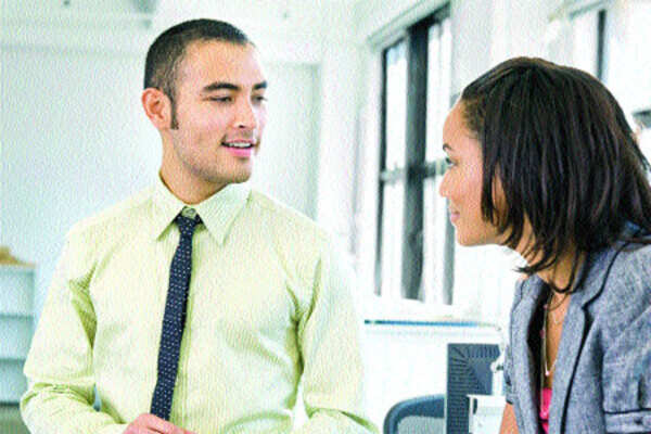 An 'office spouse' can be a relief