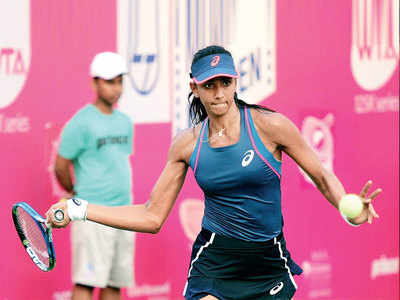 Tennis: India No. 2 Karman Thandi makes a tame exit, loses in straight sets to top-seeded Chinese