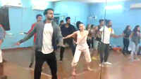 Sanjeeda Shaikh shares a peek into her dance prep 