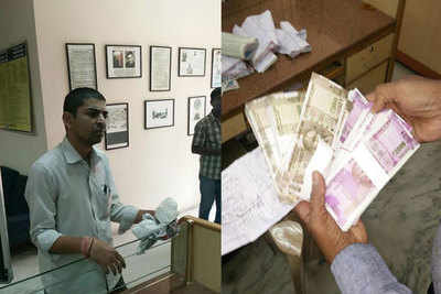 'Children Bank of India' notes again, man held at Hyderabad bank