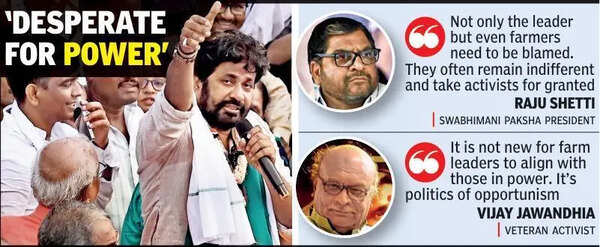 Bachchu Kadu’s Shift to Shinde-Sena Triggers Backlash From Farm Activists