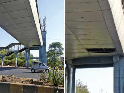 Dangling panel over JVLR removed but not replaced