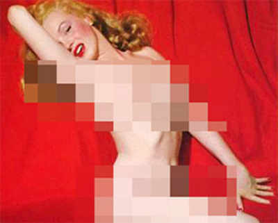 Marilyn Monroe’s nude shoot