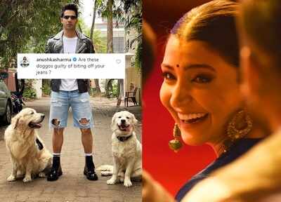 Here's how Anushka Sharma trolled Varun Dhawan on his latest Instagram post