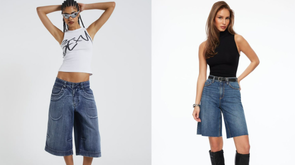 Denim jorts