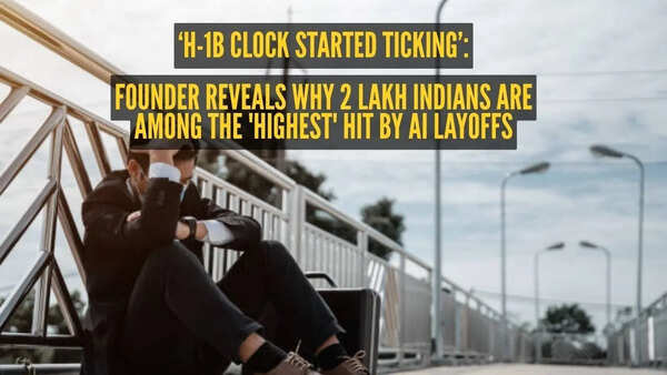 ‘H-1B clock started ticking’: Founder reveals why 2 lakh Indians are among the 'highest' hit by AI layoffs