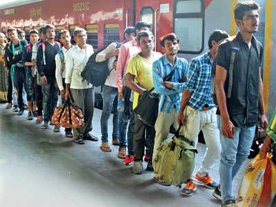 No migrant exodus? Rly figures debunk Gujarat govt’s claims