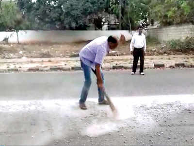 ‘Jelly’ spill in Judicial Layout puts BBMP on a sticky wicket