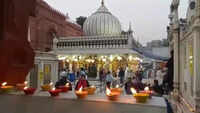Delhi's Hazrat Nizamuddin Dargah lights up on Dhanteras 