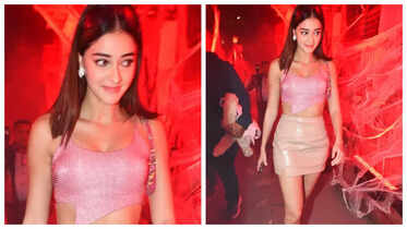 Janhvi Kapoor as 'Morticia', Ananya Panday as 'Poo', Navya Naveli ...