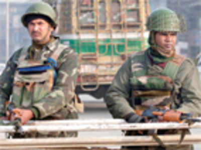 Kashmir fortified for Modi