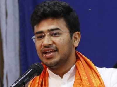 BJP MP Tejasvi Surya booked for trespass on Osmania varsity campus, addressing a meeting without permission