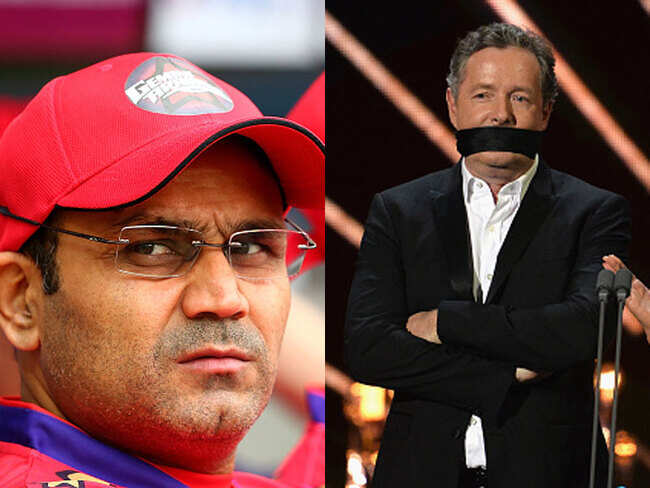 Virender Sehwag and followers shut Piers Morgan's sarcastic tweet about Indian women's team