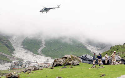 Air rescue operations continue despite overcast sky, low visibility
