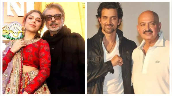 ​Sanjay Leela Bhansali to Rakesh Roshan: Directors who cast their family members in film projects