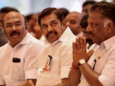 Cauvery row: Tamil Nadu Chief Minister K Palaniswami leads AIADMK's hunger strike