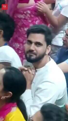 Nitish Rana and Milind Soman Visit Mahakaleshwar Temple in Ujjain