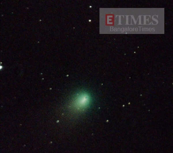 Bengaluru doctor captures a rare green comet that visits Earth every 50,000 years