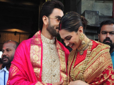 Watch: Deepika Padukone and Ranveer Singh celebrate their one-year wedding anniversary at Tirupati