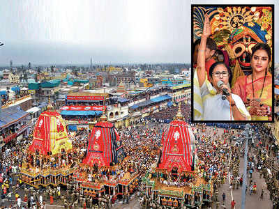 Jagannath Yatra begins, Mamata calls for harmony