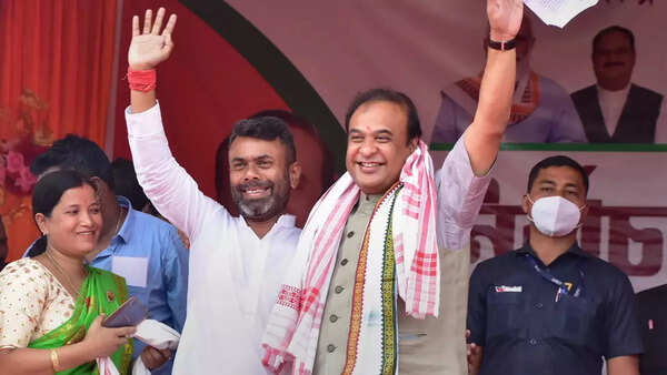 CM Himanta Biswa Sarma addresses 5 poll rallies at Mariani