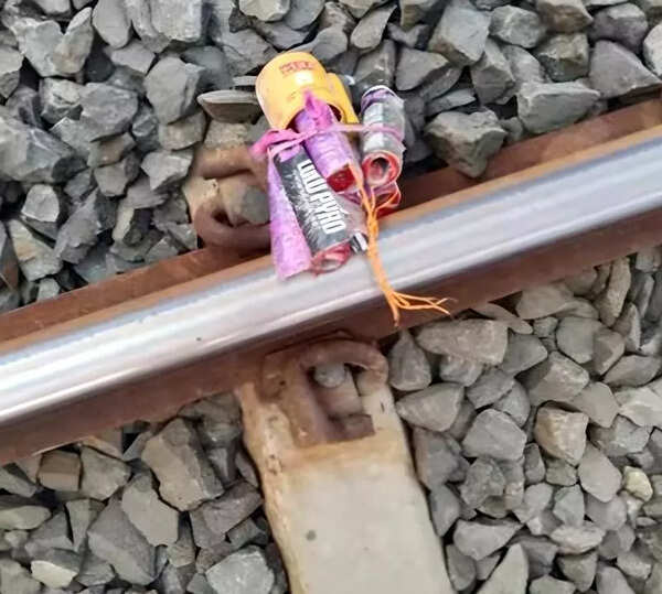 Man arrested for planting explosives on railway tracks