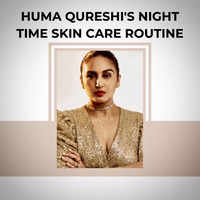 Huma Qureshi's night time skin care routine 